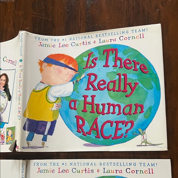 5/$10 Kids Picture Books | Is There Really a Human Race? by Jamie Lee Curtis - Picture 5 of 12